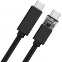 Platinet kaabel USB-C - USB-C 5A 100W 2m, must (45579)