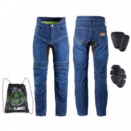 Meeste mootorratta püksid Jeans W-TEC Biterillo