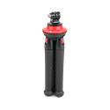 Fotopro UFO Mini Black/Red Tripod met Telefoon & GoPro mount