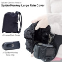 Spider Monkey Large Rain Cover + Base Clip