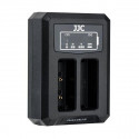 JJC Olympus DCH BLS5 USB Dual Battery Charger (voor Olympus BLS 1/BLS 5/BLS 50)