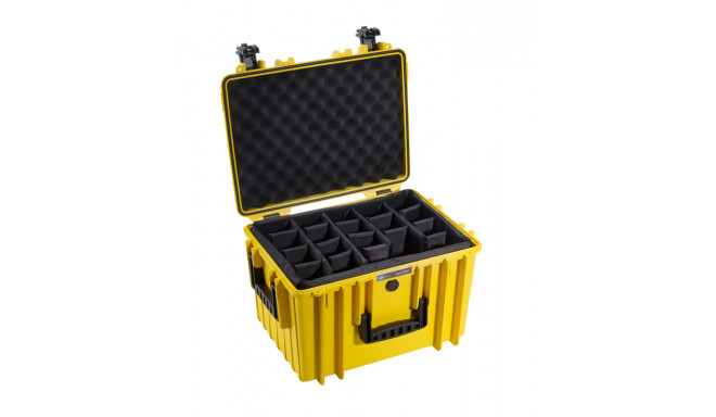 BW OUTDOOR CASES TYPE 5500 YEL RPD (DIVIDER SYSTEM)