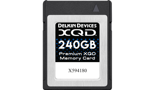 Delkin mälukaart XQD 2933X R440/W400 240GB