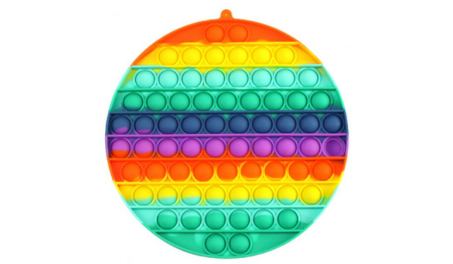 POP-IT game, rainbow 20x20 cm