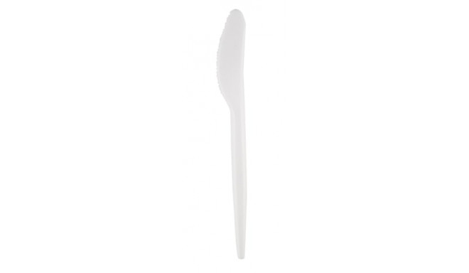 SUPERIOR Noad, plastik, PS, valge, korduvkasutatav 17 cm, 50 tk (5 tk)