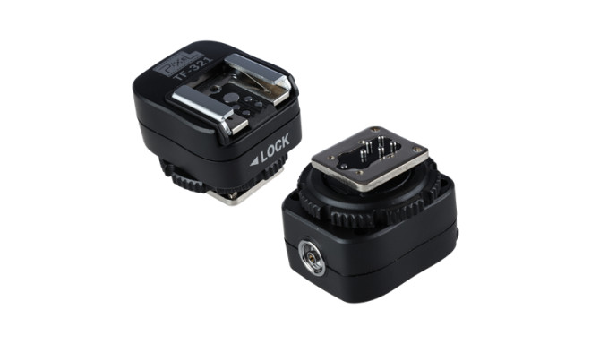Pixel hotshoe adapter E-TTL TF-321 for Canon