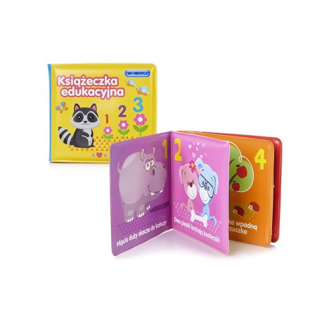 Educational book for bathing E-Edu Learning to count