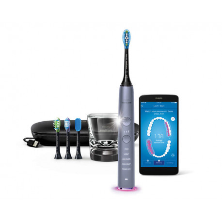 (V) Sonicare zobu birste Diamond clean Smart ar īpašu lietotni, sudraba