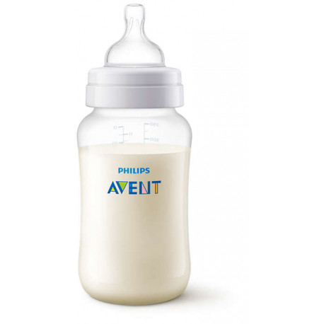 Akcija! Philips Avent Pretkoliku pudelīte 330ml, 3M+