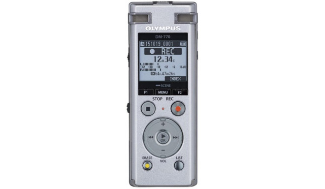 Olympus digital recorder DM-770, silver