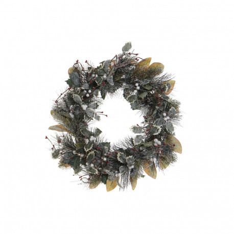 Advent wreathe DKD Home Decor PVC (52 x 8 x 52 cm)