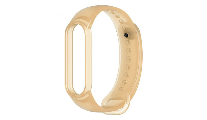 Silicone strap for Xiaomi Mi Band 5 / 6 wristband strap - gold