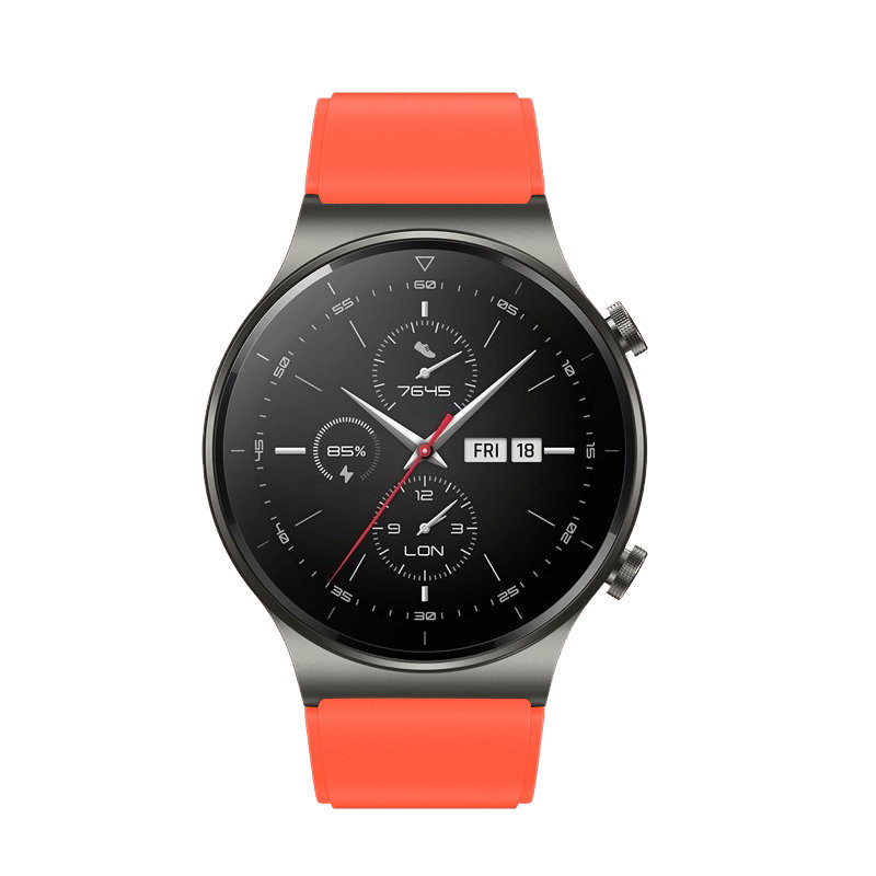 Huawei gt2 orange strap sale