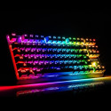 Modecom Volcano Lanparty RGB keyboard USB QWERTY US English Black