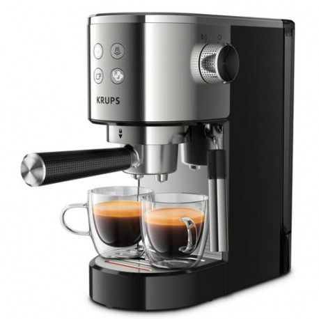 Krups Virtuoso XP442C11 coffee maker Semi-auto Espresso machine - Coffe ...