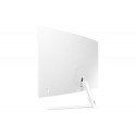 Samsung 32" Curved UHD high resolution monitor (White)
