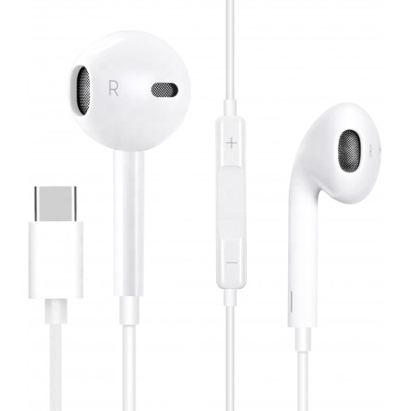 Fiesta kõrvaklapid + mikrofon USB-C FISEMW10