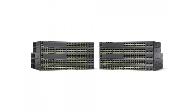 Cisco Small Business WS-C2960X-48LPS-L network switch Managed L2/L3 Gigabit Ethernet (10/100/1000) P
