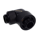 Alphacool Eiszapfen 90° hose fitting 1/4" on 16/10mm, black - 17236