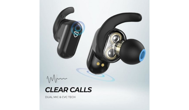 SoundPEATS Truengine 2 Headset Wireless In-ear Calls/Music Bluetooth Black