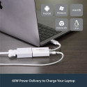 StarTech.com USB C to VGA Adapter with Power Delivery - 1080p USB Type-C to VGA Monitor Video Conver