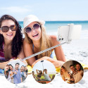 Baseus Ultra mini Telescopic Selfie Stick with remote control and Bluetooth White (SUDYZP-G02)