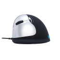 R-Go Tools R-Go HE Break Mouse, Ergonomic mouse, Anti-RSI software, Large (Hand Size above 185mm), L