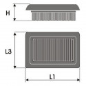 Воздушный фильтр Green Filters P813843