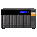 QNAP TL-D800S storage drive enclosure HDD/SSD enclosure Black, Grey 2.5/3.5"