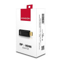 Axagon RVD-HI video cable adapter DisplayPort HDMI Black