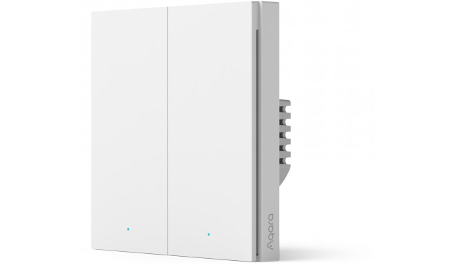 Aqara настенный переключатель Smart Wall Switch H1 Double (with neutral)