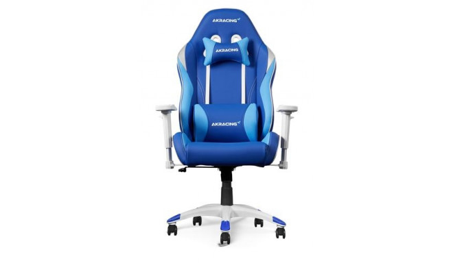 AKRacing gaming chair California, blue/white