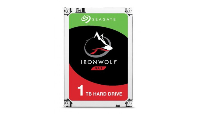 Seagate kõvaketas IronWolf ST1000VN002 3.5" 1000 GB Serial ATA III
