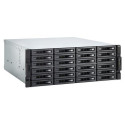 QNAP TS-2483XU-RP NAS Rack (4U) Ethernet LAN Black E-2136