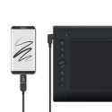 HUION H610 PRO V2 graphic tablet Black 5080 lpi 254 x 158.8 mm USB