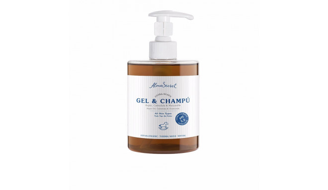 ALMA SECRET GEL-CHAMPÚ suave con argán, caléndula & manzanilla 500 ml