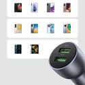 Ugreen quick car charger 2x USB 36W Quick Charge SCP FCP AFC gray (CD213 10144)