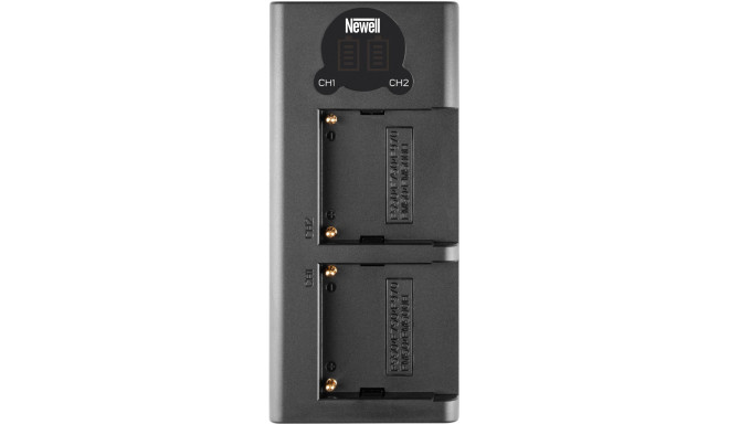 Newell charger DL-USB-C Dual Channel NP-F550/770/970