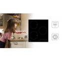 MPM 45-IM-07 Black Countertop 45 cm Zoneless induction hob 3 zone(s)