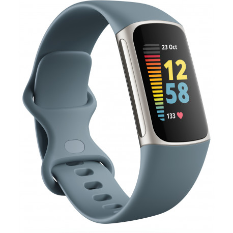 Fitbit Charge 5, steel blue/platinum