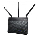 ASUS DSL-AC68U wireless router Gigabit Ethernet Dual-band (2.4 GHz / 5 GHz) 3G Black