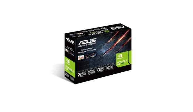 Asus videokaart GT710-SL-2GD5-BRK NVIDIA GeForce GT 710 2 GB GDDR5