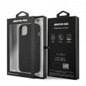 AMG AMHCP13LDOLBK Leather Back Case For Apple iPhone 13 Black