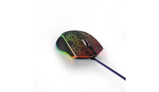 Hiir Hama uRage Reaper 220 Illuminated Gaming Mouse, USB-kaabel 2m, 6-nuppu, 2ms reaktsiooniaeg, 480