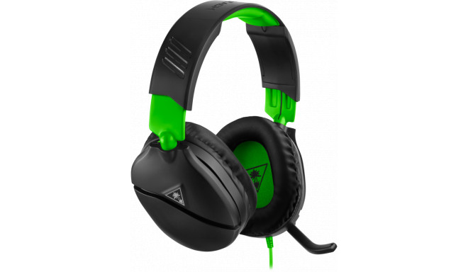 Turtle Beach kõrvaklapid + mikrofon Recon 70 Xbox, must/roheline