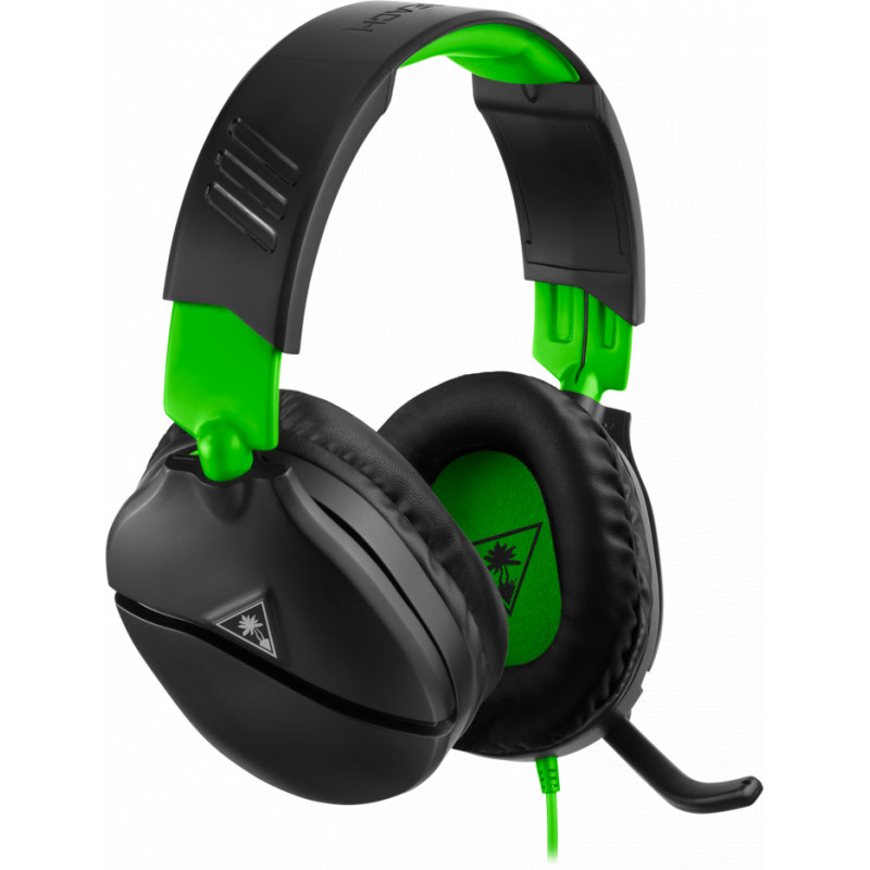 Turtle Beach kõrvaklapid + mikrofon Recon 70 Xbox, must/roheline