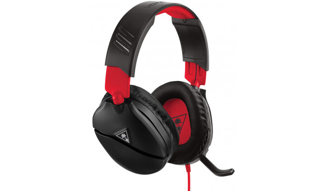 Turtle Beach kõrvaklapid + mikrofon Recon 70 Nintendo, must/punane