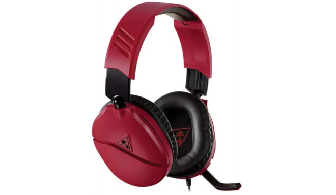 Turtle Beach наушники + микрофон Recon 70, красный