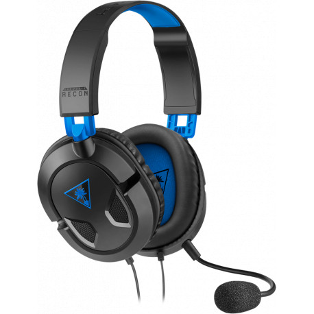 Turtle Beach kõrvaklapid + mikrofon Recon 50P, must/sinine