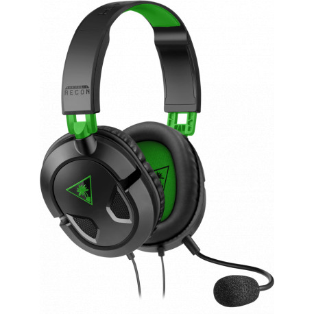 Turtle Beach kõrvaklapid + mikrofon Recon 50X, must/roheline
